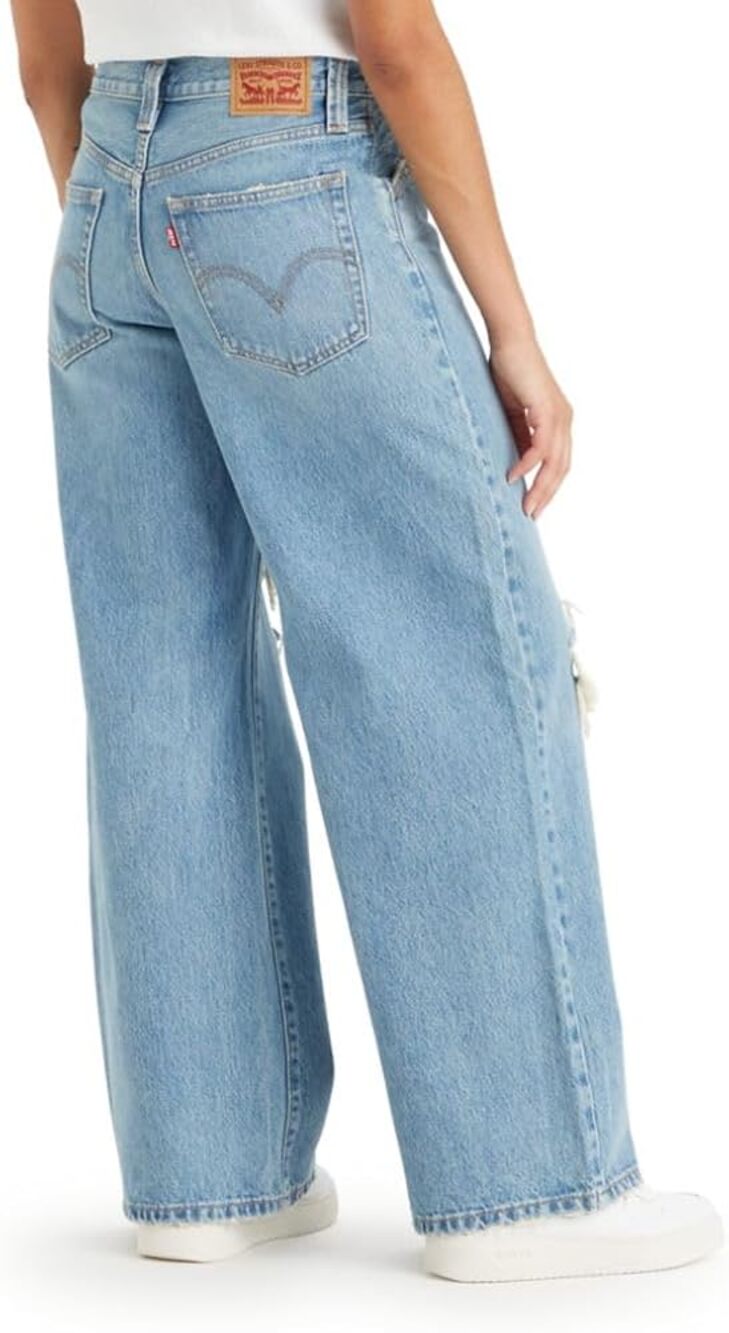 Levis Product 94 Baggy Wide Leg Jeans PC9 A5929-0001 Size Womens W24 L31